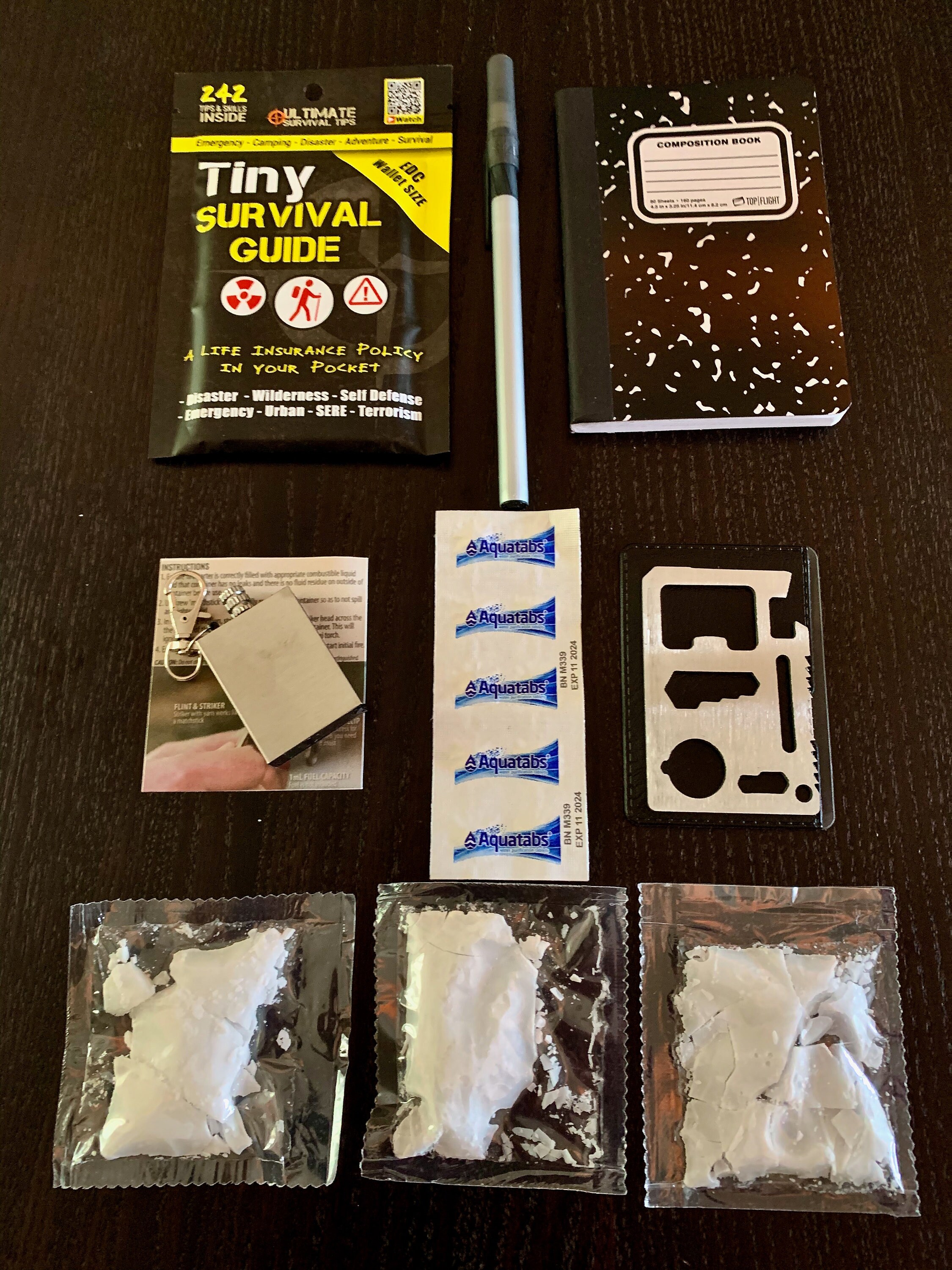 DASH Bugout Survival Kit - Level 1