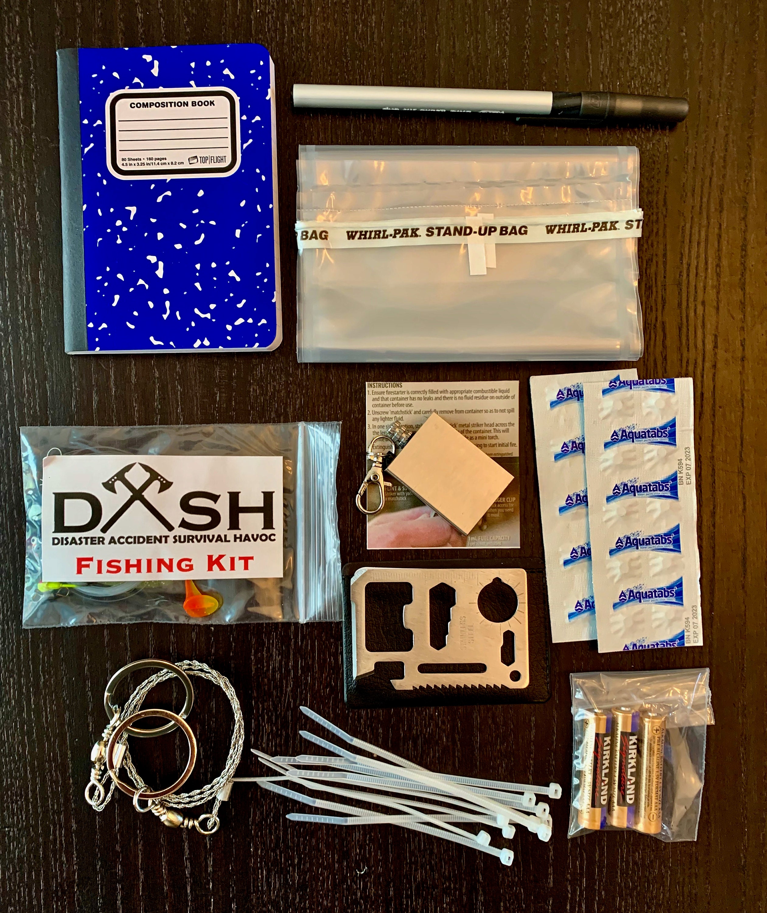 DASH Level 3 Bugout Survival Kit