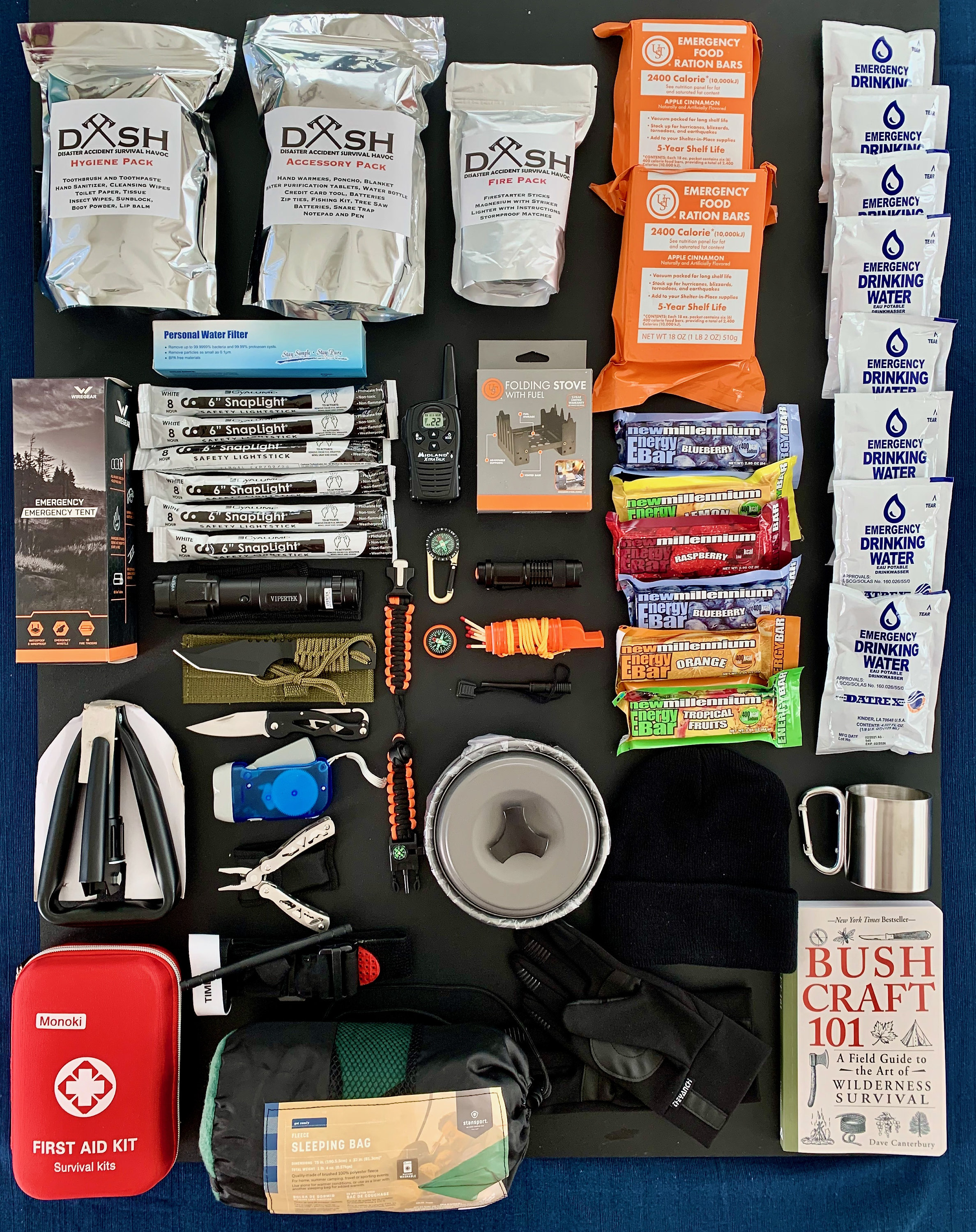 Cold Weather Couple - DASH Bugout Survival Kit