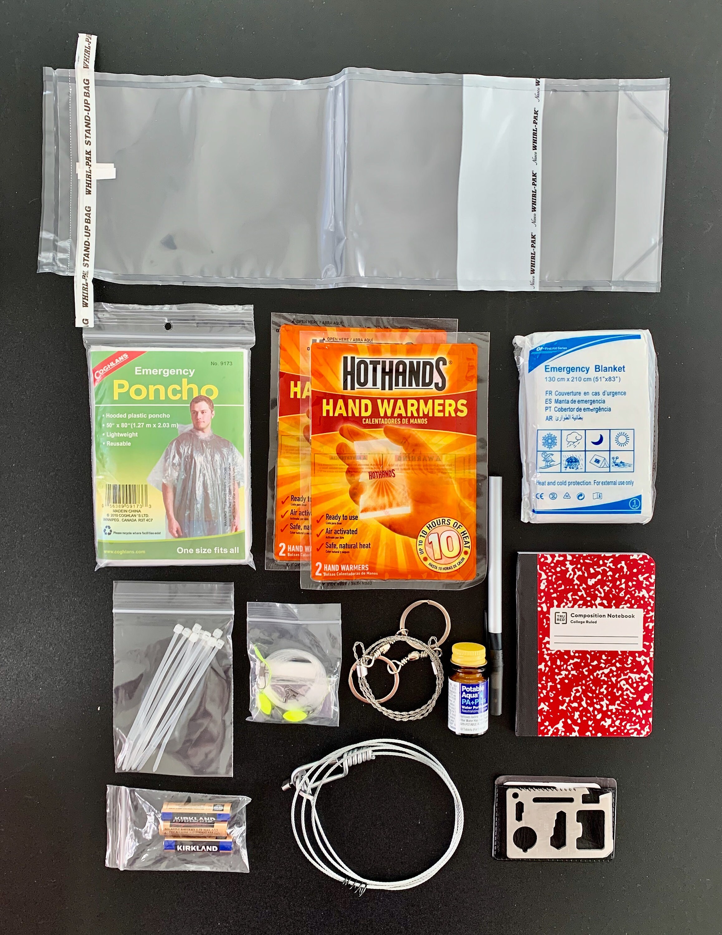Cold Weather Couple - DASH Bugout Survival Kit