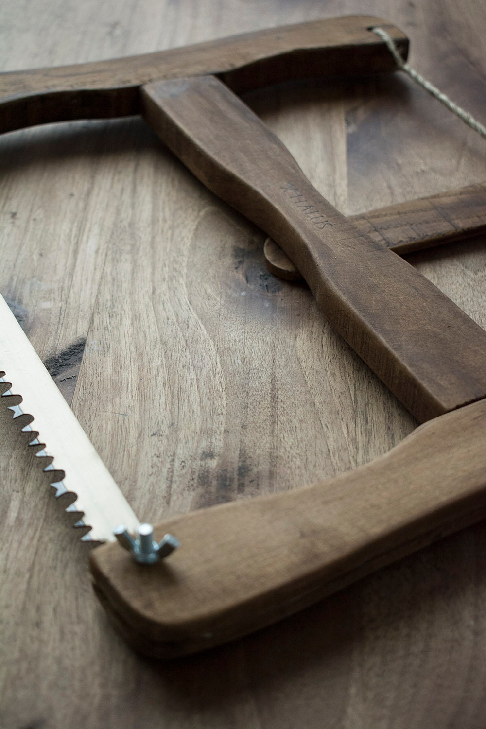 Handmade Chestnut Bow Saw - Prepper Supplies