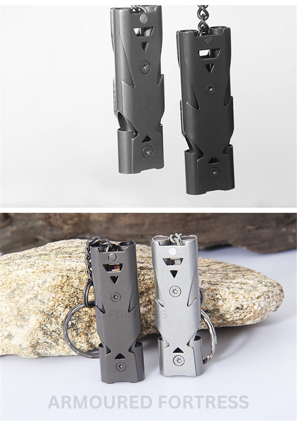 Handmade Urban Emergency Survival Pet Whistle - Prepper