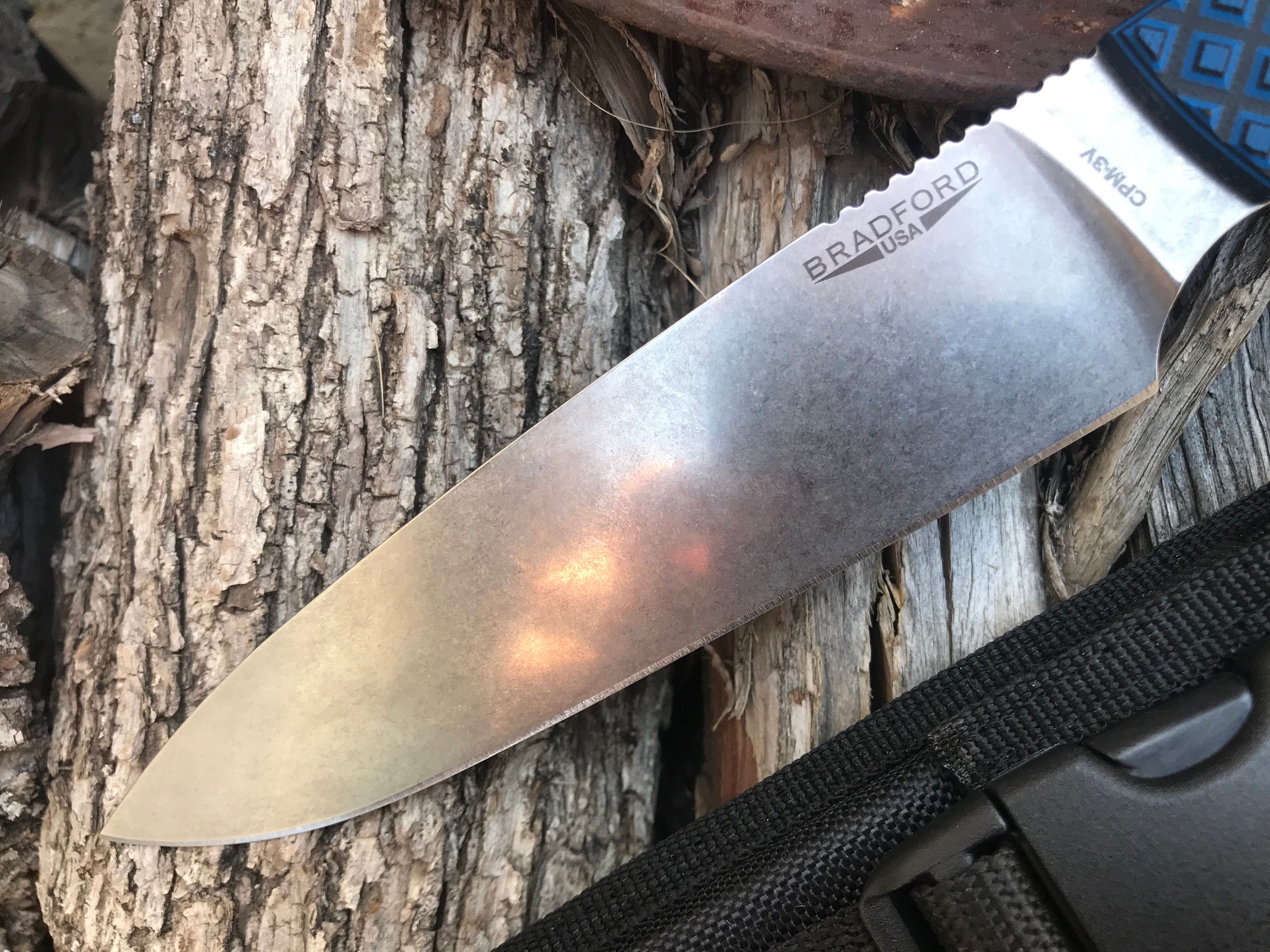 Bradford Guardian 6 Full Flat CPM-3V Survival Knife