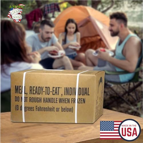 12 Pack Genuine U.S. Military Meals