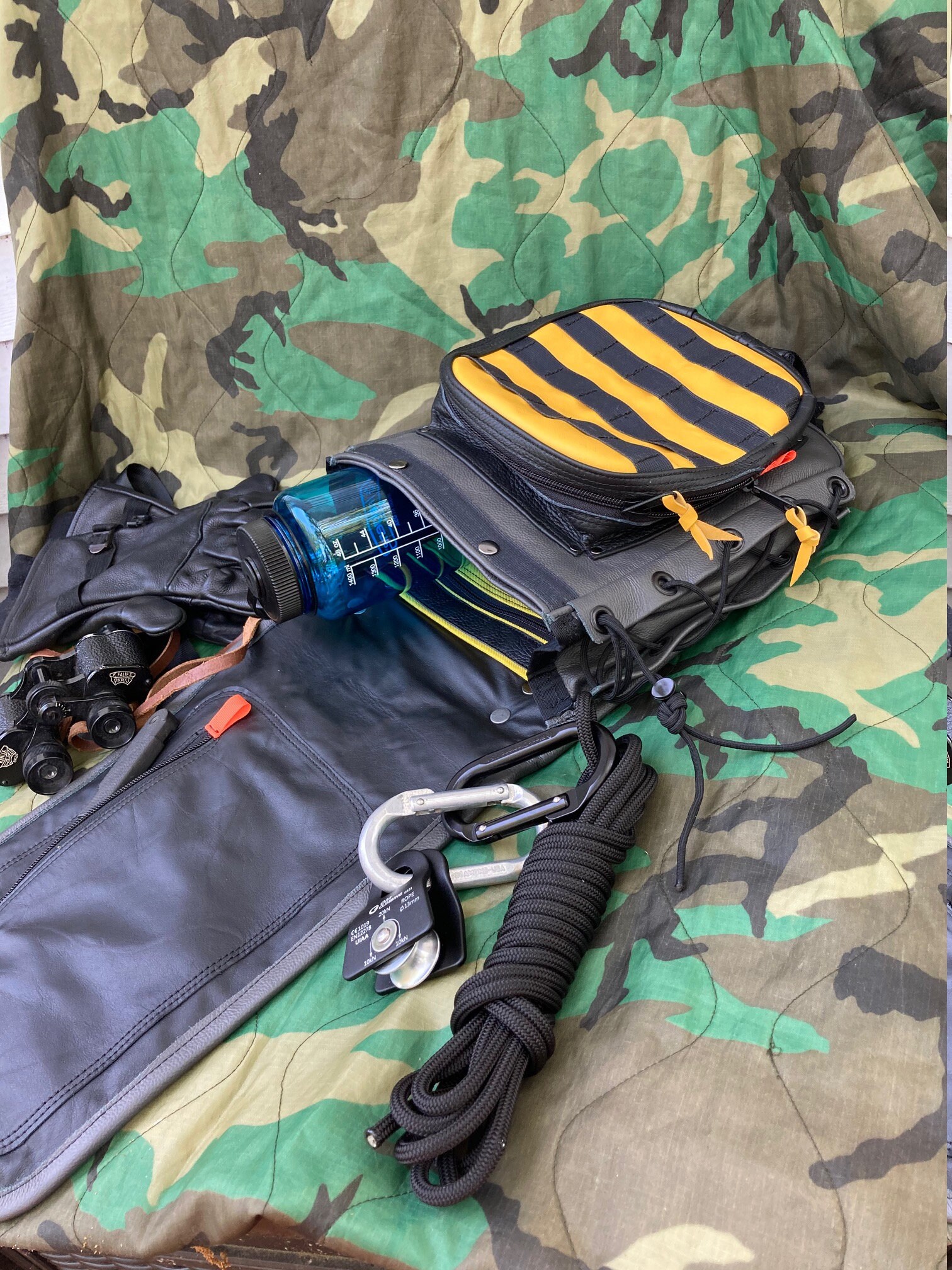 Hybrid Leather EMT/SSR Carryall, Bugout Bag