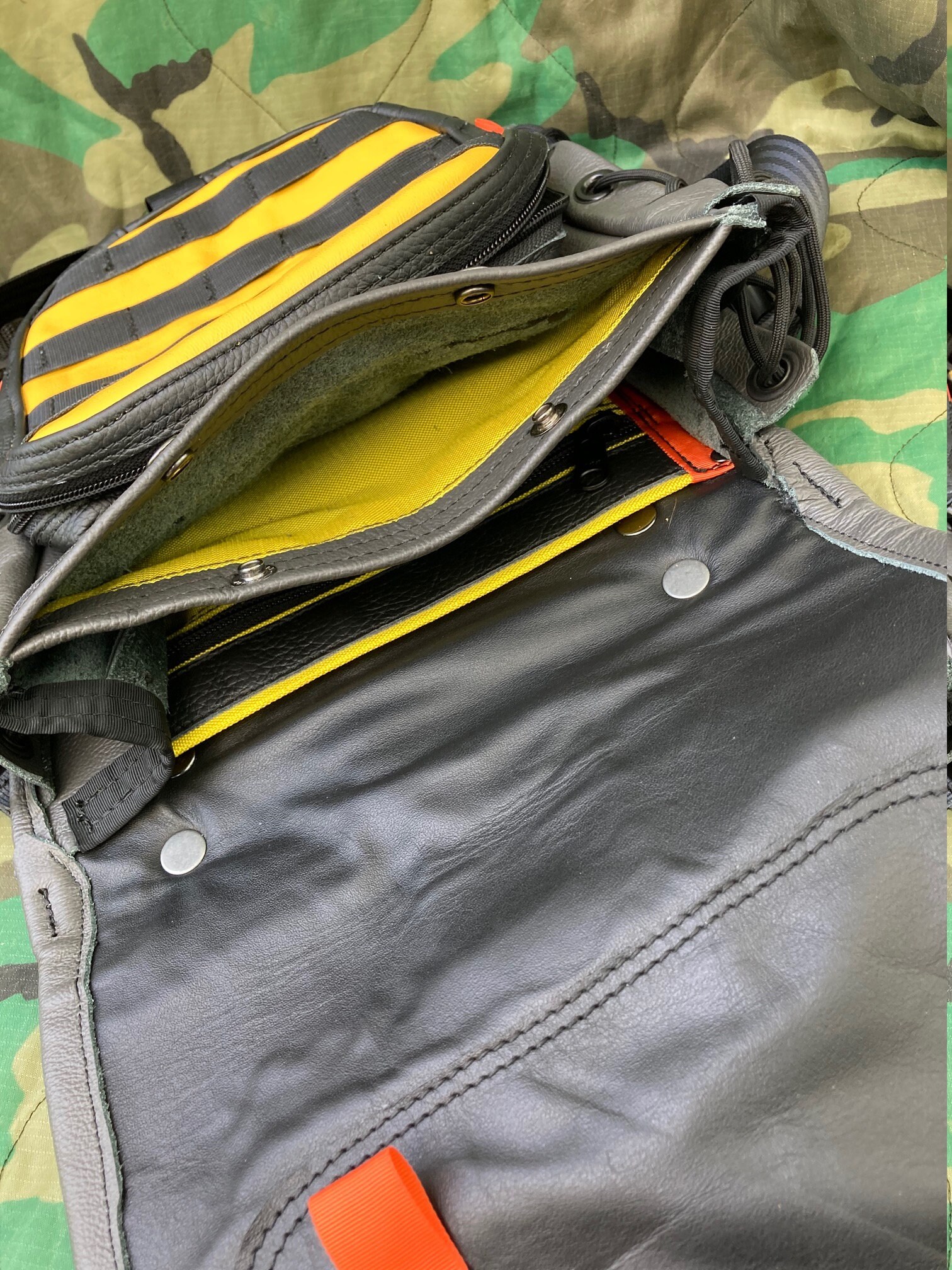 Hybrid Leather EMT/SSR Carryall, Bugout Bag