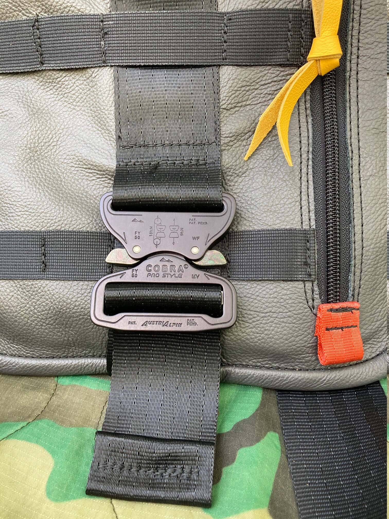 Hybrid Leather EMT/SSR Carryall, Bugout Bag