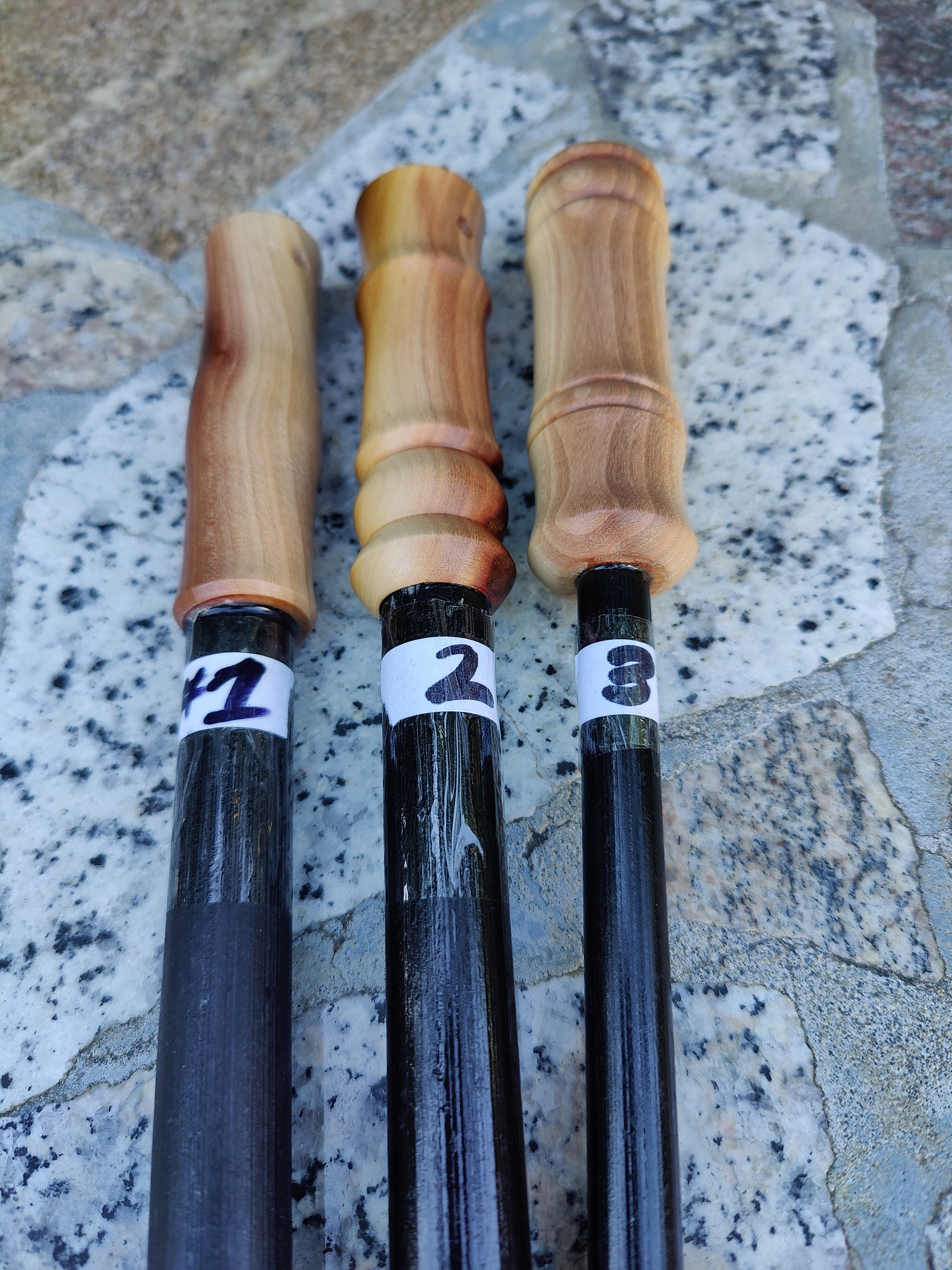 Manzanita Wood Handle Ferro Rod Firestarter