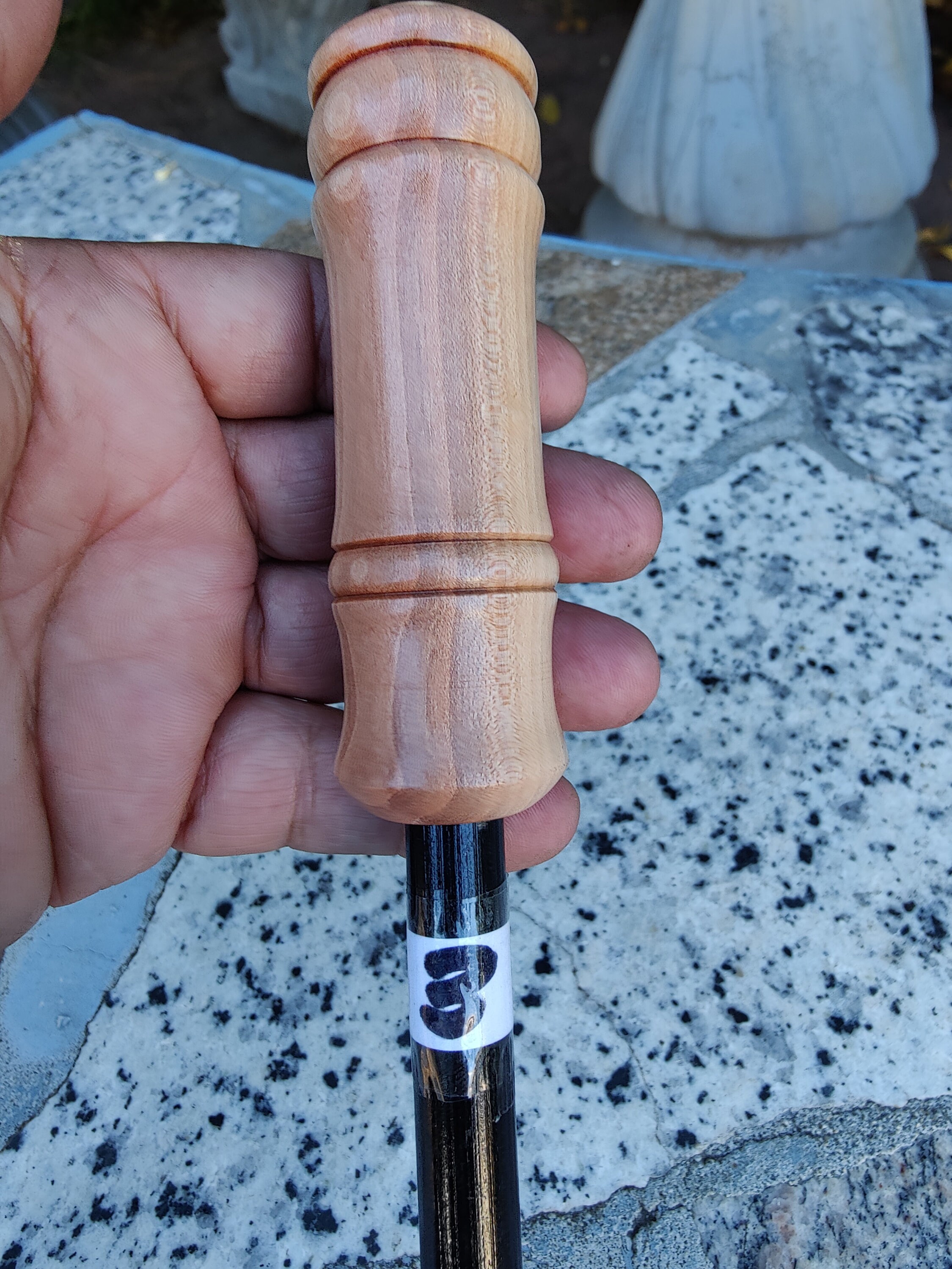Manzanita Wood Handle Ferro Rod Firestarter