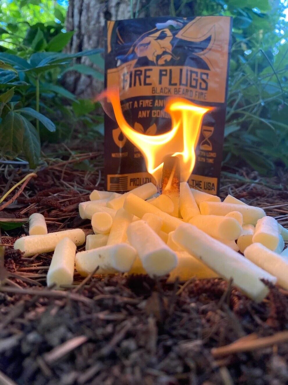 Black Beard Fire Starter - Made in USA