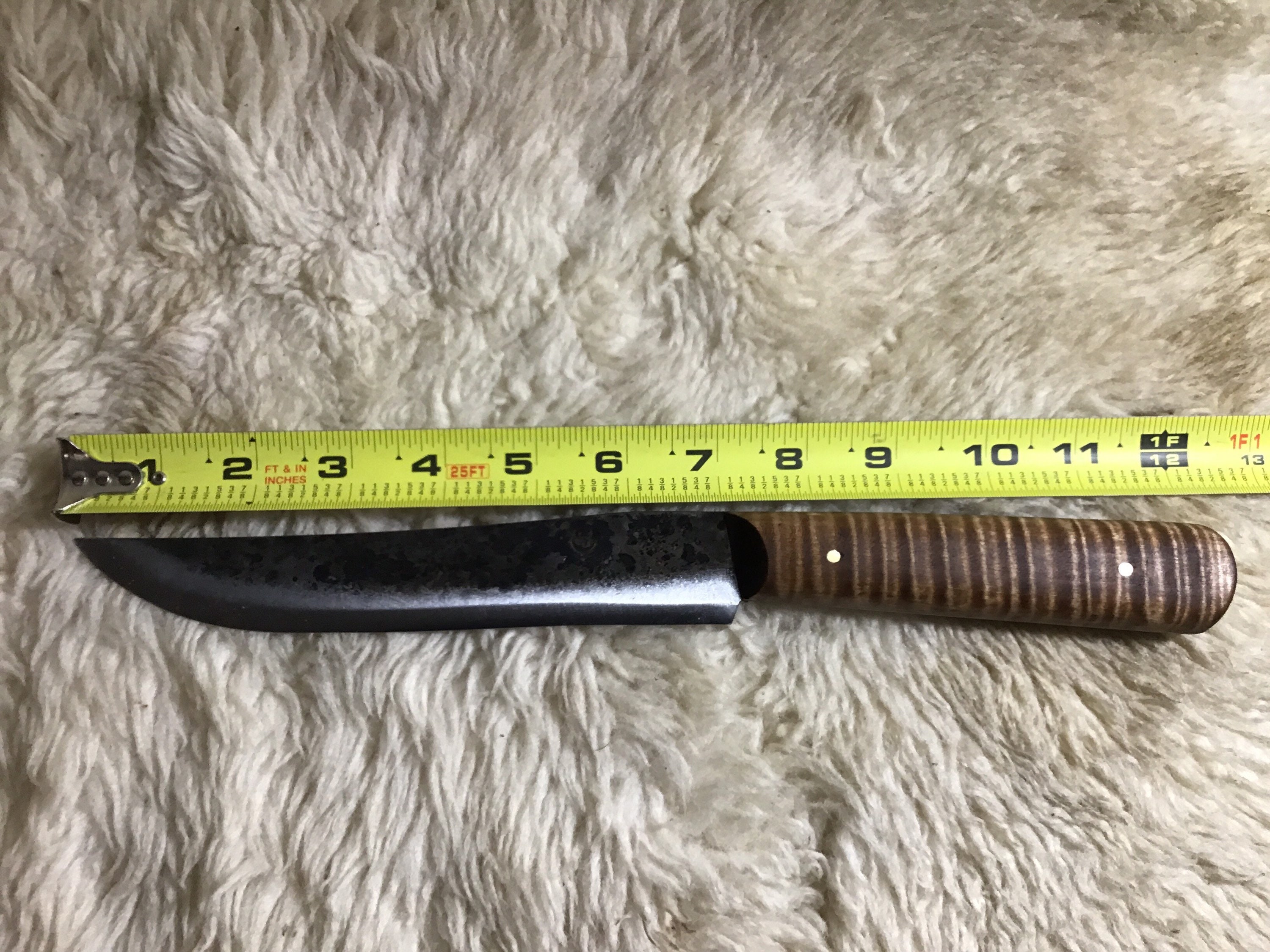Dragon Slayer knife with leather sheath - Jeff White