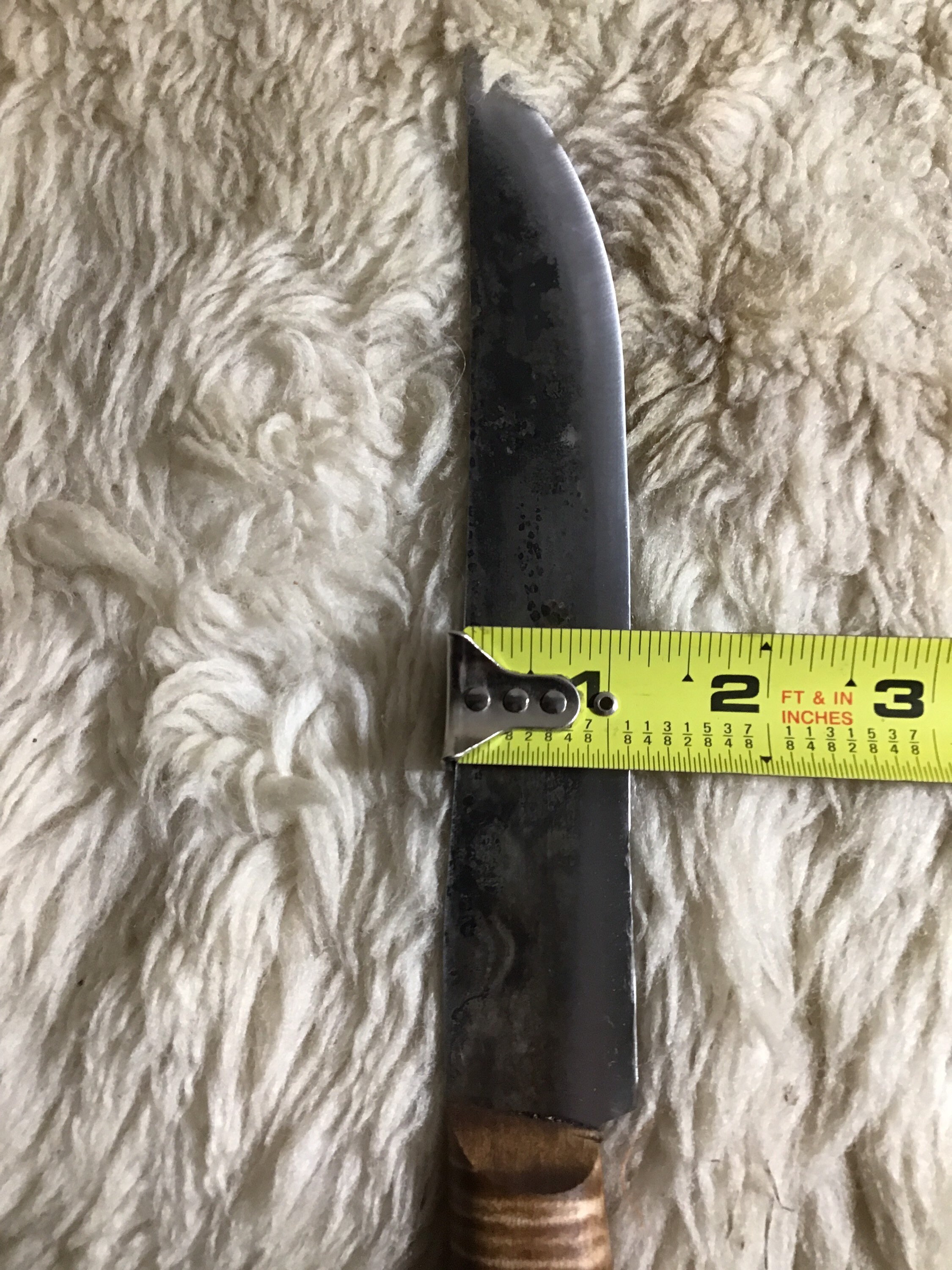 Dragon Slayer knife with leather sheath - Jeff White