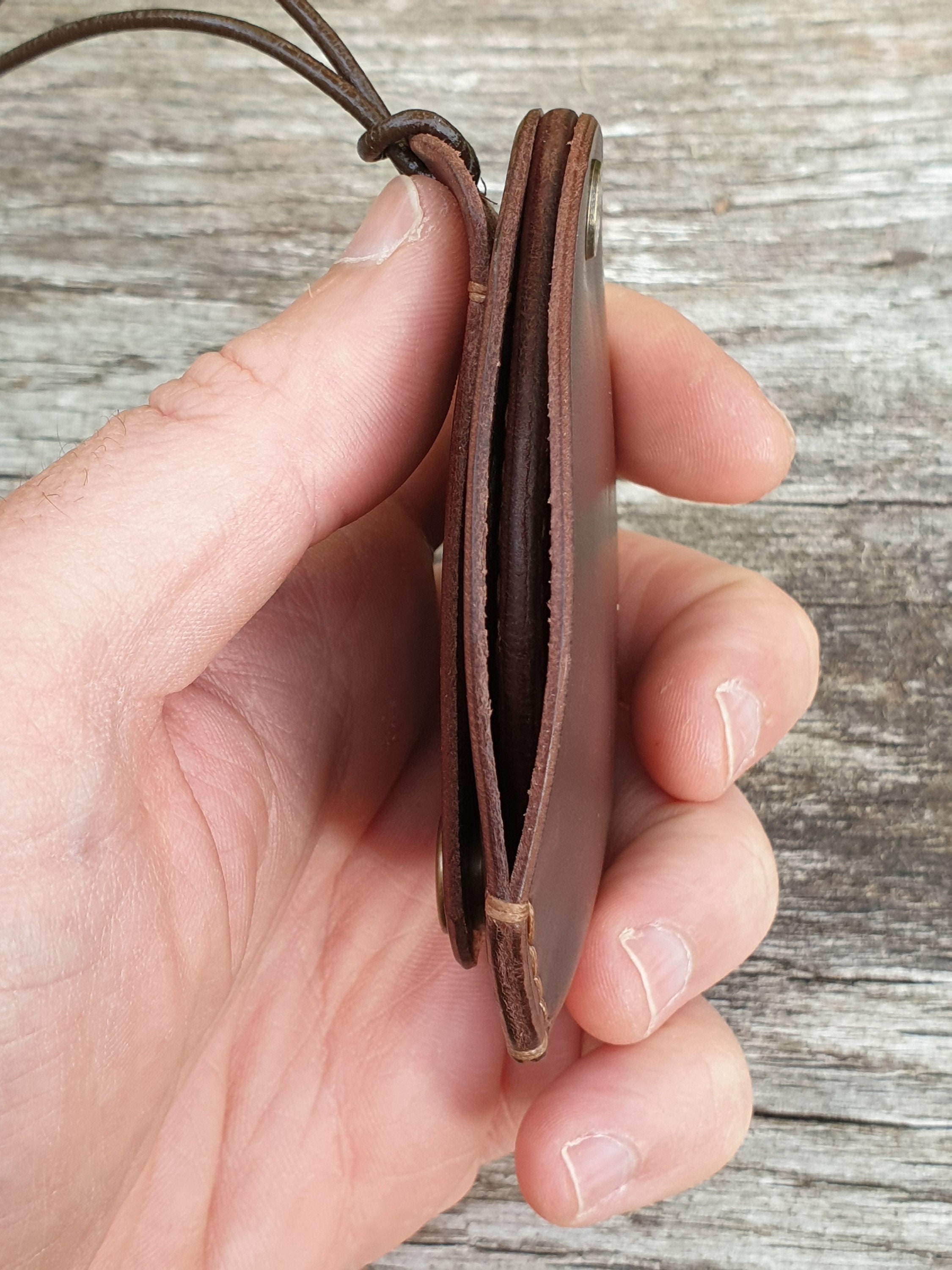 Leather Magnifying Glass for Prepping & Survival