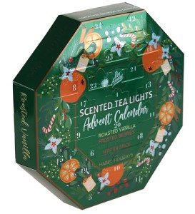 Pan Aroma 24-Scented Tea Light Candle Advent Calendar