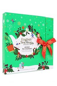 Book-Style Green Tea Advent Calendar with 25 Bags