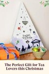 English Tea Shop Nativity Advent Calendar - 25 Bags