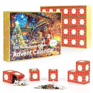2024 Jigsaw Advent Calendar: 1008 Christmas Puzzles