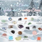 Chakra Crystal Advent Calendar 2024: 24 Days Countdown