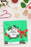 Book-Style Green Tea Advent Calendar with 25 Bags