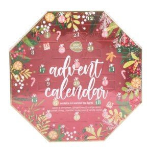 Festive Scented Tea Lights Advent Calendar Set
