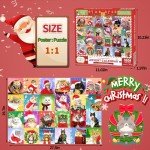 2024 Christmas Cat Puzzle Advent Calendar - 1008 Pieces