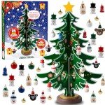 2024 Christmas Countdown Advent Calendar with Ornaments