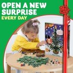 2024 Christmas Countdown Advent Calendar with Ornaments