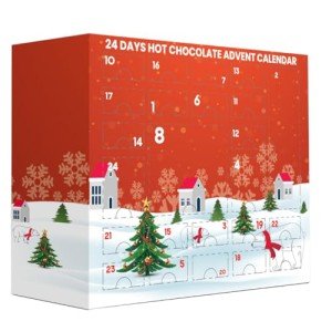 Luxury Hot Chocolate Advent Calendar 2024 Collection