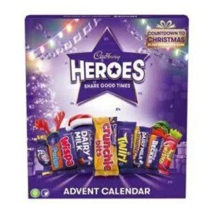 Heroes Chocolate Advent Calendar 230g for All Ages