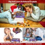Crystal Advent Calendar 2024 for Kids & Adults