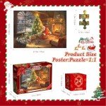 VATOS 2024 Jigsaw Advent Calendar: 1008 Pieces Puzzle