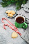 Book-Style Green Tea Advent Calendar with 25 Bags