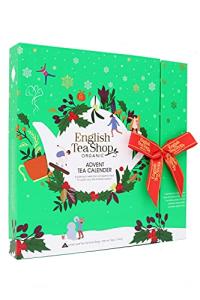 Book-Style Green Tea Advent Calendar with 25 Bags