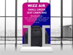 Aerolite 40x30x20 Wizz Air Maximum Size Eco-Friendly Cabin Bags with Air Cushioned Shoulder Strap Carry On Holdall Also Approved for Easyjet, Eurowings and Many More Airlines with 5 Year Guarantee