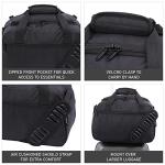 Aerolite 40x30x20 Wizz Air Maximum Size Eco-Friendly Cabin Bags with Air Cushioned Shoulder Strap Carry On Holdall Also Approved for Easyjet, Eurowings and Many More Airlines with 5 Year Guarantee