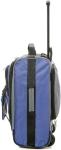 MiniMax Travel Suitcase with Wheels with Front Pocket for Toys/Dolls/Teddy Bears, Inim Xam Blue, Bagage Cabine