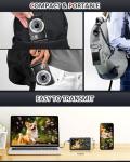 4K 64MP Digital Camera,2.8" UHD Compact Cameras with 16X Digital Zoom, Autofocus Rechargeable Vlogging Cameras with 1200mAh Battery, 32GB Card, Portable Camera for Teens Students Kids Boys Girls