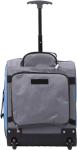 MiniMax Travel Suitcase with Wheels with Front Pocket for Toys/Dolls/Teddy Bears, Inim Xam Blue, Bagage Cabine