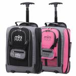 Aerolite MiniMAX 18L Ryanair 40x20x25 Size Cabin Hand Luggage Under Seat Trolley Backpack Carry On Cabin Hand Luggage Bag with 2 Year Warranty Set of 2