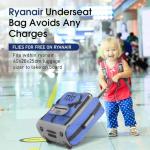 Aerolite MiniMAX 18L Ryanair 40x20x25 Size Cabin Hand Luggage Under Seat Trolley Backpack Carry On Cabin Hand Luggage Bag with 2 Year Warranty Set of 2