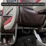 Aerolite 18x14x9” AA and Delta Maximum Size Cabin Bags with 5 Year Guarantee Foldable Carry On Premium Bag Holdall Small Lightweight Cabin Luggage Under seat Flight Travel Duffel Bag