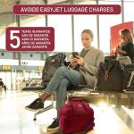 Aerolite Easyjet 45x36x20 Maximum Size Carry On Holdall Travel Duffel Bag Cabin Luggage Lightweight Under Seat Flight Bag with 5 Year Warranty, (Wine)