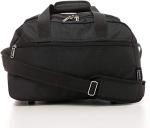 Aerolite 40x20x25cm Ryanair Maximum Size Premium Lightweight Foldable Under Seat Flight Travel Carry On Hand Cabin Luggage Duffel Bag Holdall 40x20x25 (Black, Set of 2)
