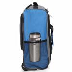 Aerolite 40x30x20 Carry On Luggage, 2-Wheel Trolley & Backpack for Ryanair & Wizz Air Under Seat Allowance