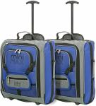 Aerolite MiniMAX 30L EasyJet 45x36x20 Maximum Size Cabin Hand Luggage Under Seat Trolley Backpack Carry On Cabin Hand Luggage Bag with 2 Year Warranty Set of 2