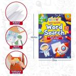 Abeec Activity Books for Children - 4 A4 Books Containing: Word Search, Dot to Dot and Colouring Books for Children. Kids Travel Activity Packs for Kids