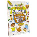 Abeec Activity Books for Children - 4 A4 Books Containing: Word Search, Dot to Dot and Colouring Books for Children. Kids Travel Activity Packs for Kids
