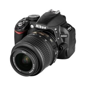 Nikon D3100 14.2MP DSLR Camera with AF-S DX 18-55mm f/3.5-5.6 VR Zoom Lens - (Black) (Discontinued) (Renewed)