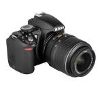 Nikon D3100 14.2MP DSLR Camera with AF-S DX 18-55mm f/3.5-5.6 VR Zoom Lens - (Black) (Discontinued) (Renewed)