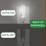 MaxLite Plug in Night Light Dusk to Dawn, White